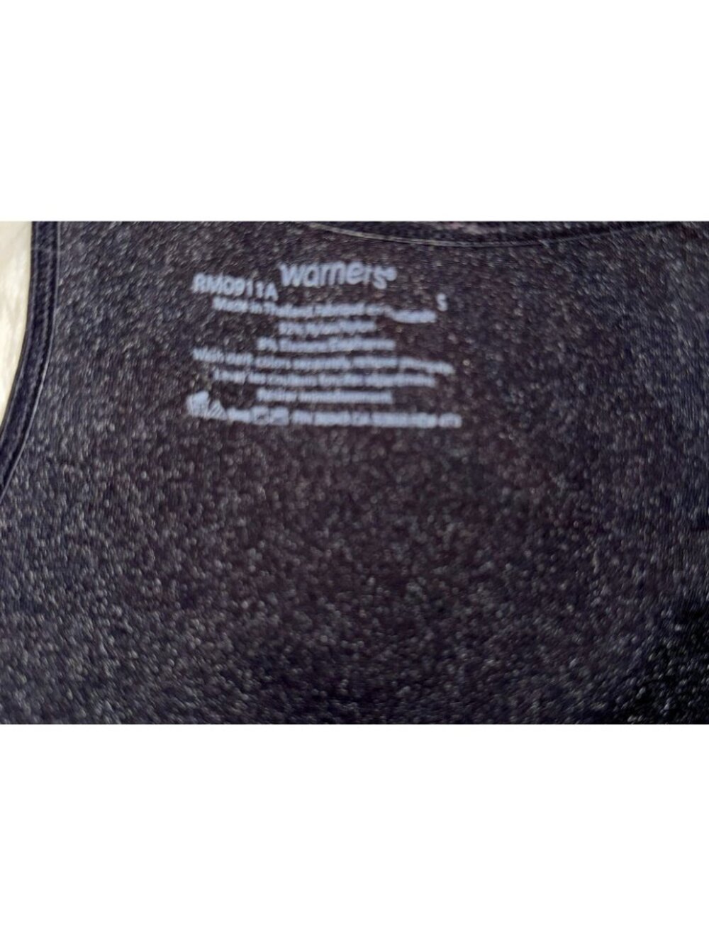 Warners RM0911A Easy Does It No Dig Convertible Bra WF Womens S Small Black - Picture 6 of 6